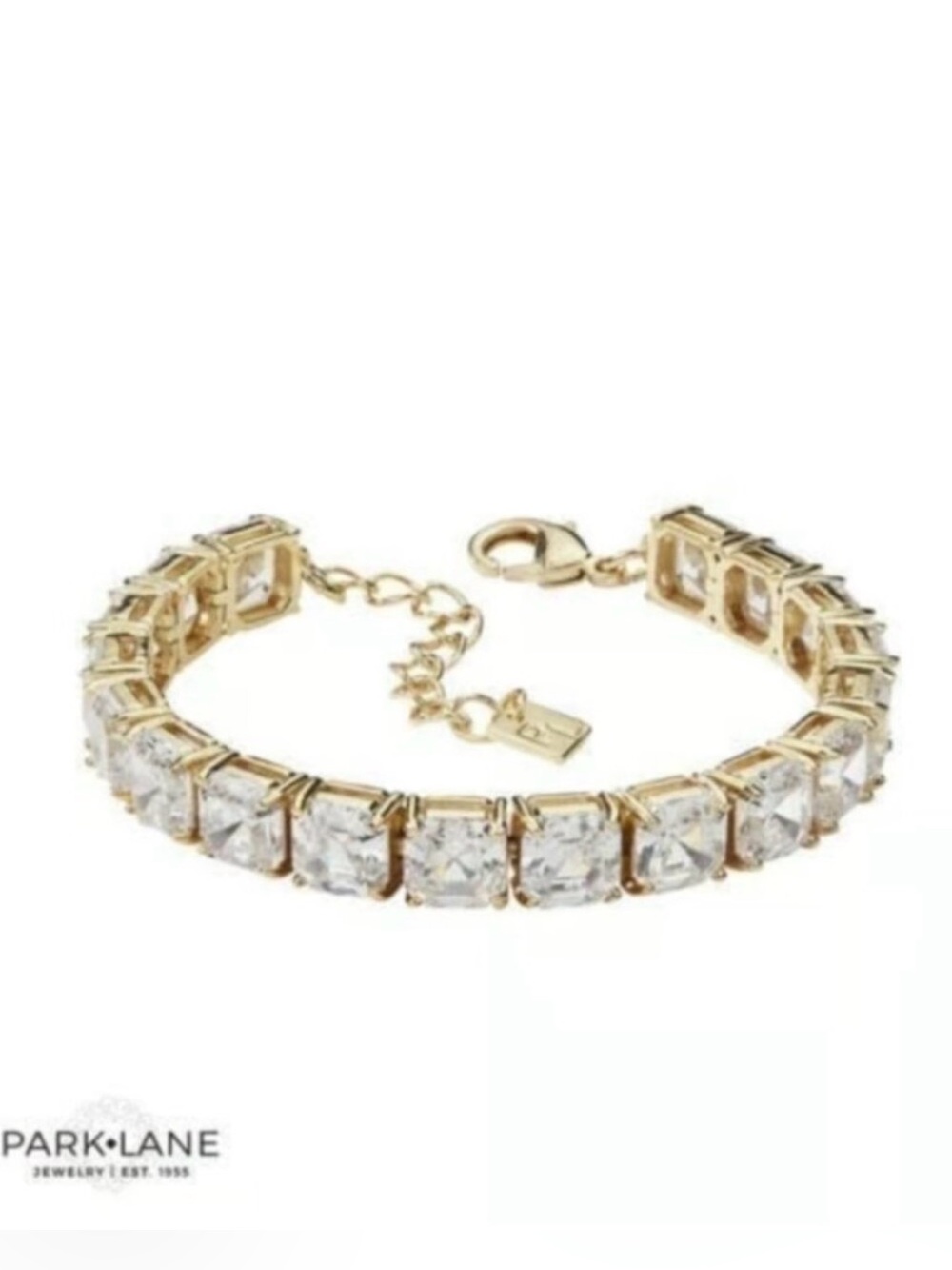 Park Lane Desire Limited Edition Gold-Tone CZ Tennis Bracelet